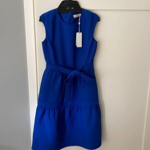 Royal blue Tory Burch tank dress. Tie in the front.